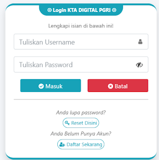 Register PGRI Gayo Lues - Persatuan Guru Republik Indonesia Cabang Gayo Lues